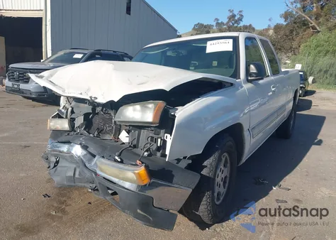 2004 Chevrolet Silverado 1500 Ls from USA, damaged, VIN 1GCEC19V84E400401
